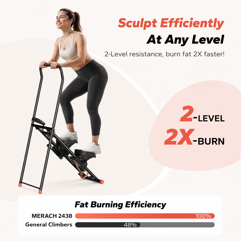 Folding Stair Stepper for Home Gym