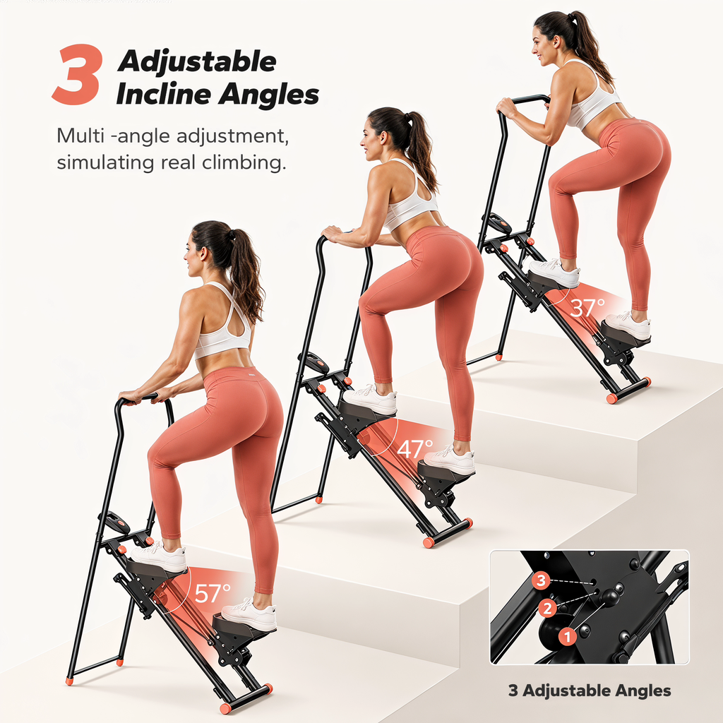 Folding Stair Stepper for Home Gym