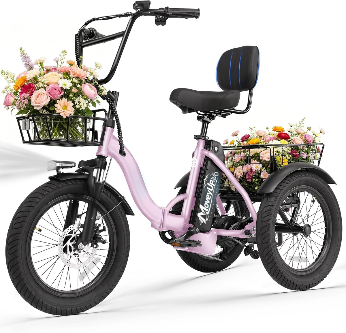 Rovanti Foldable Electric Tricycle