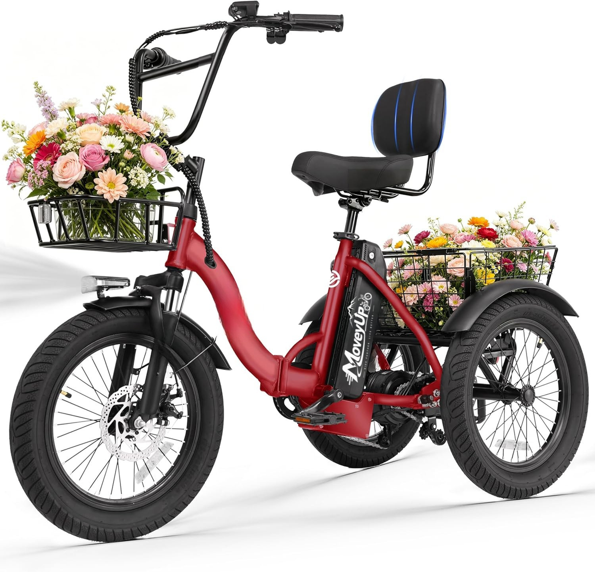 Rovanti Foldable Electric Tricycle